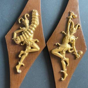 Vintage wall plaque by Burwood Products CO. USA